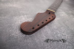 S Type Full Rosewood Neck Flame Maple Stripe