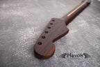 S Type Full Rosewood Neck Flame Maple Stripe