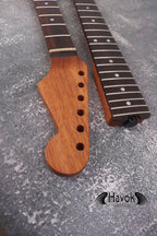 Mahogany Spoke Wheel Carbon Fiber Rods Neck St Type