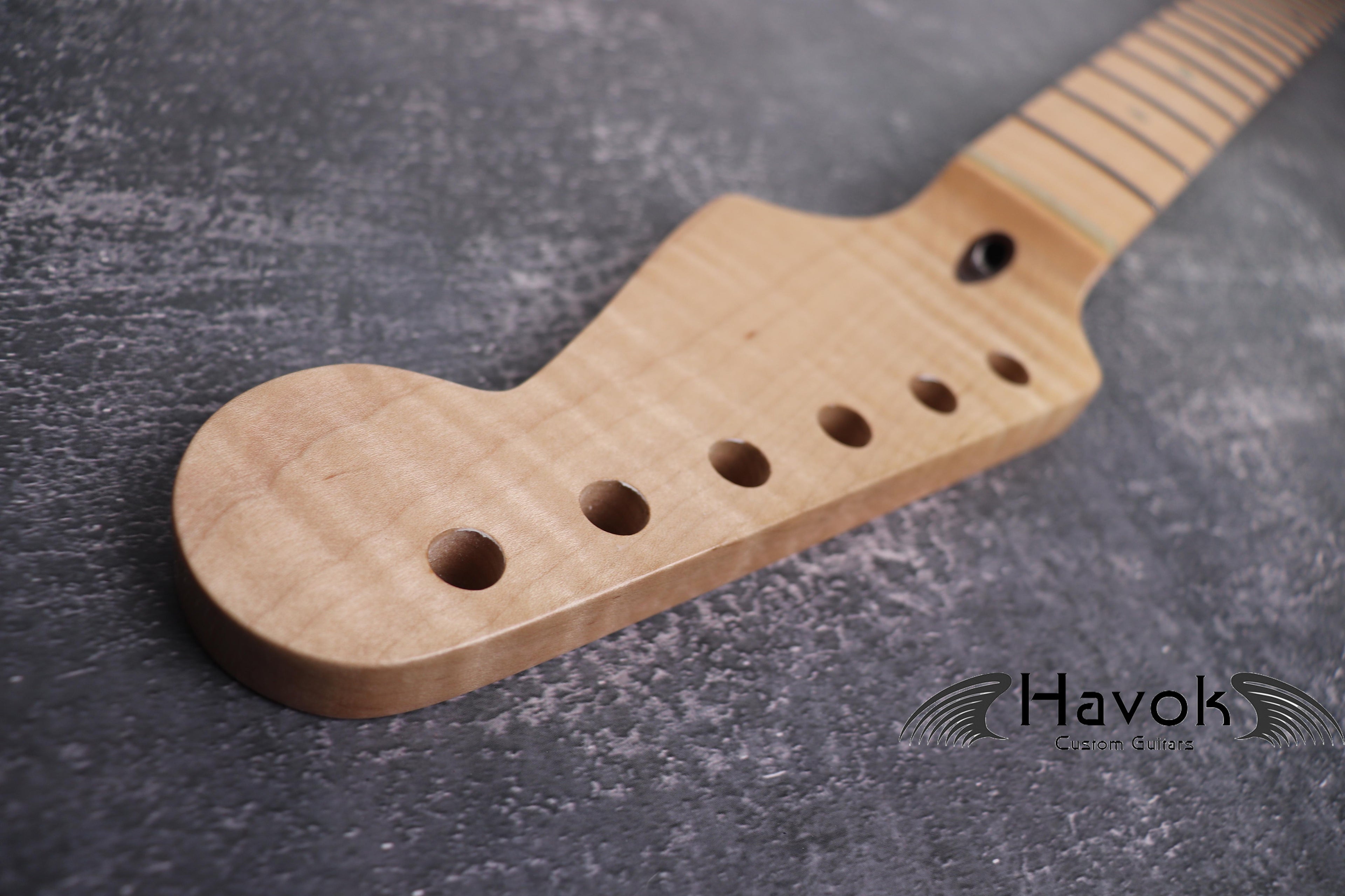 S type Flame Maple Gloss Neck