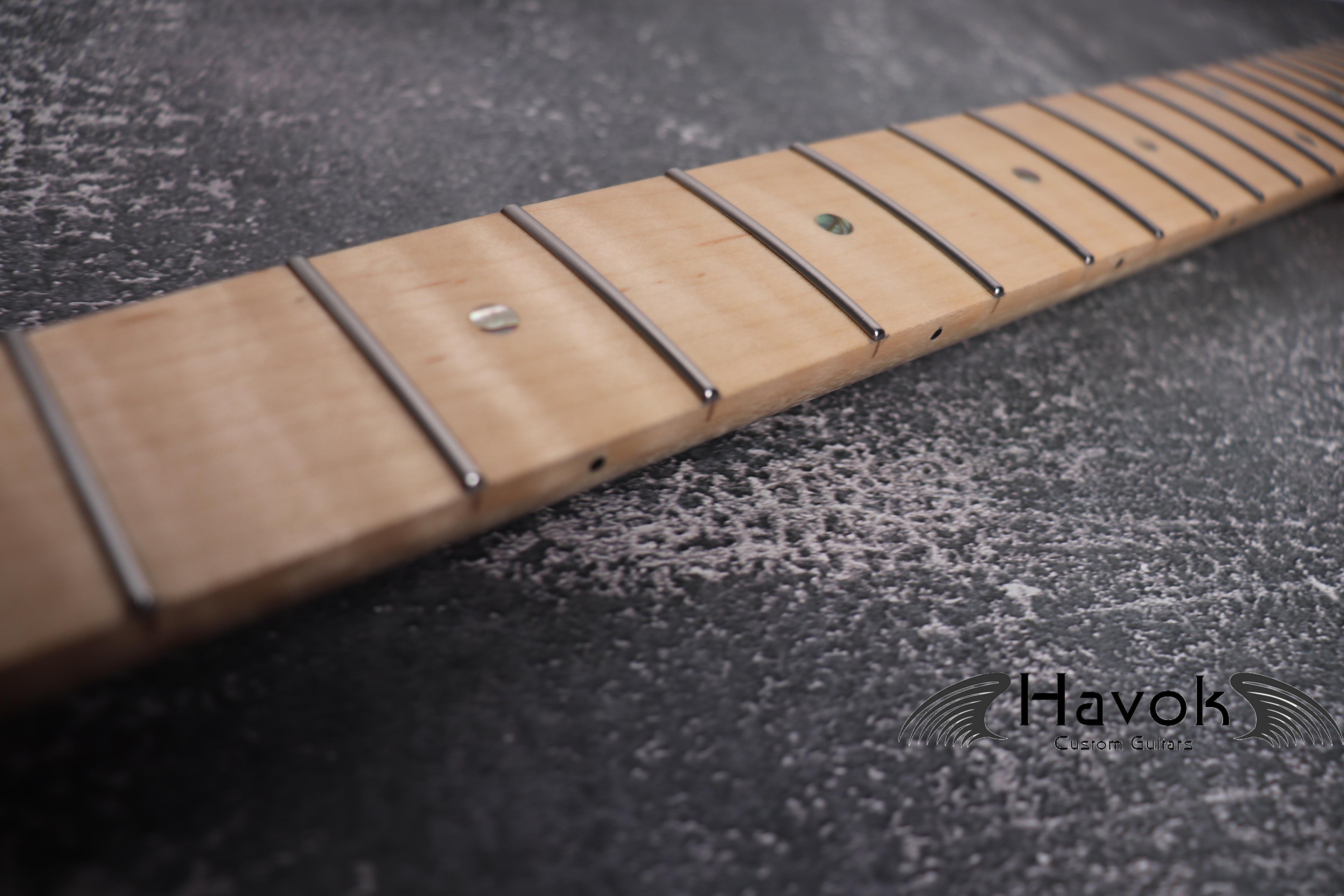 S type Flame Maple Gloss Neck