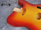 TL Body With Contours 3 Piece Alder, Sienna Burst