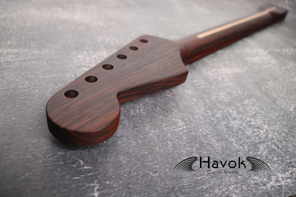 S Type Full Rosewood Neck Flame Maple Stripe