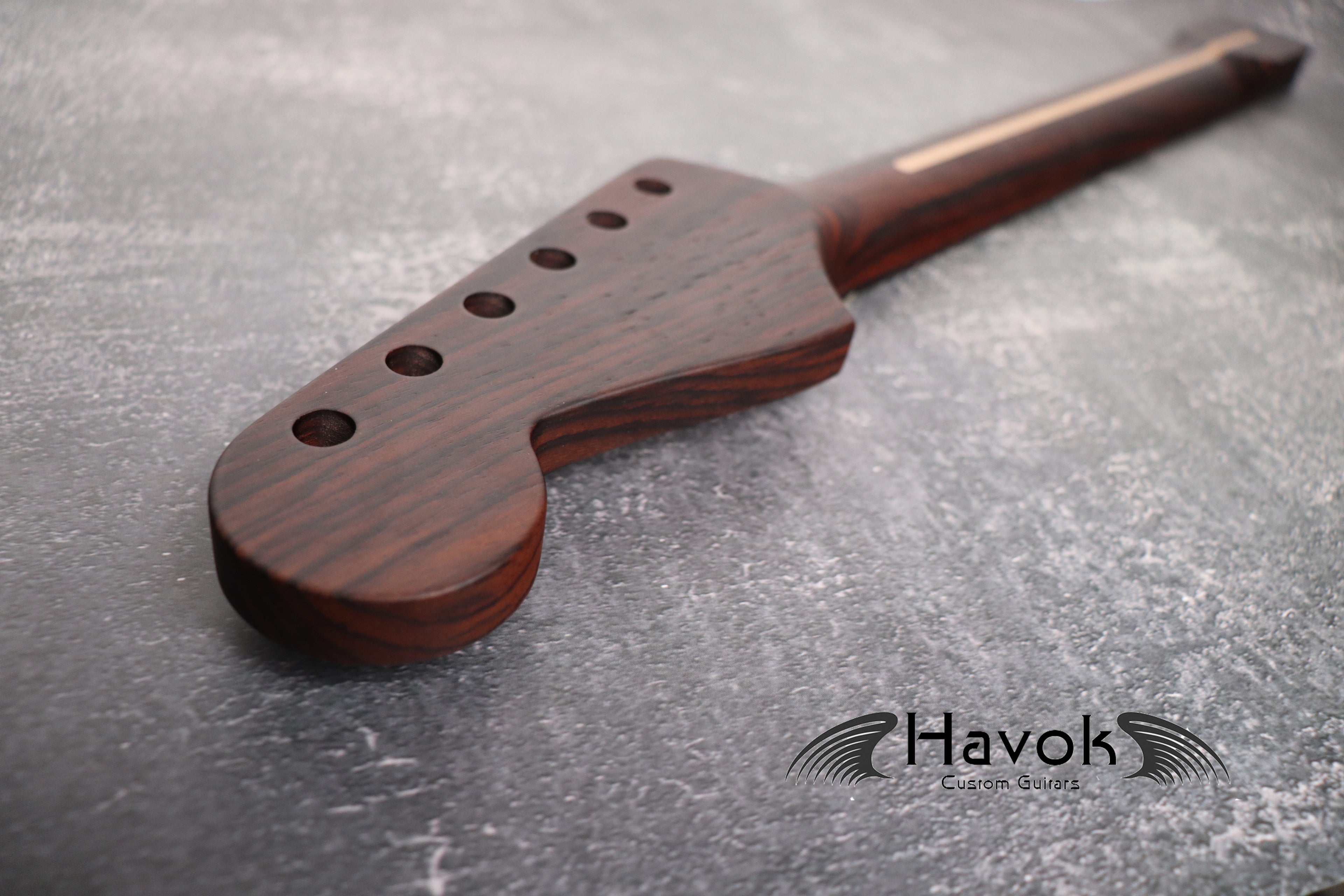 S Type Full Rosewood Neck Flame Maple Stripe