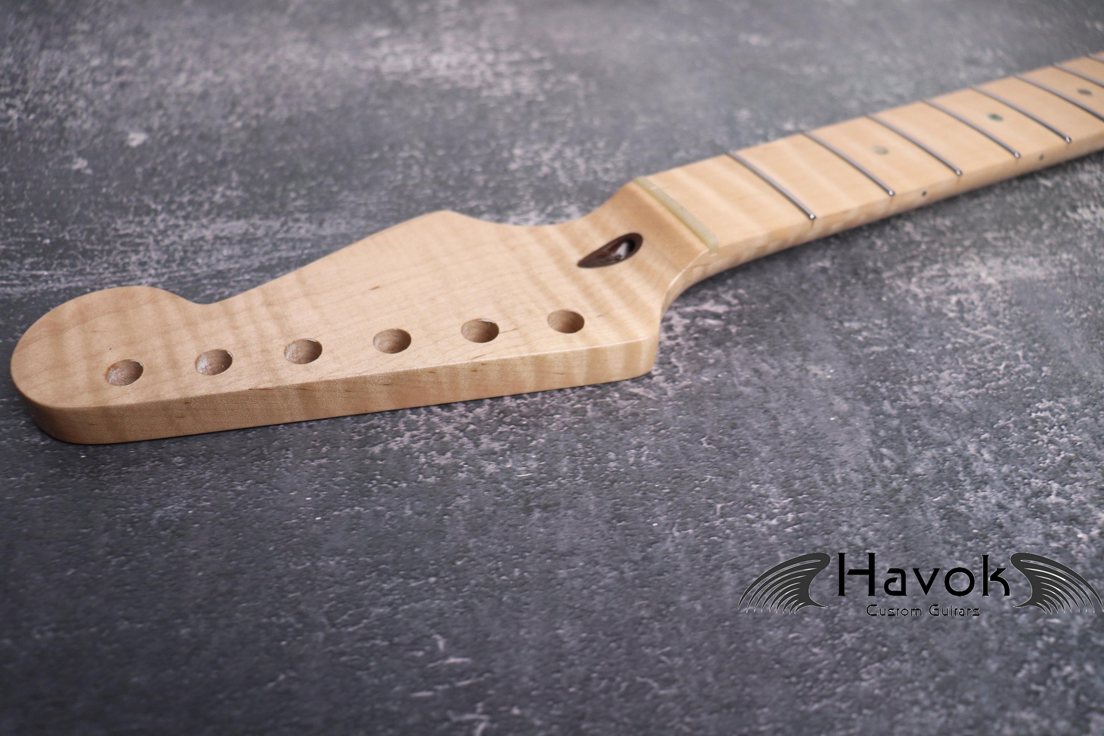S type Flame Maple Gloss Neck