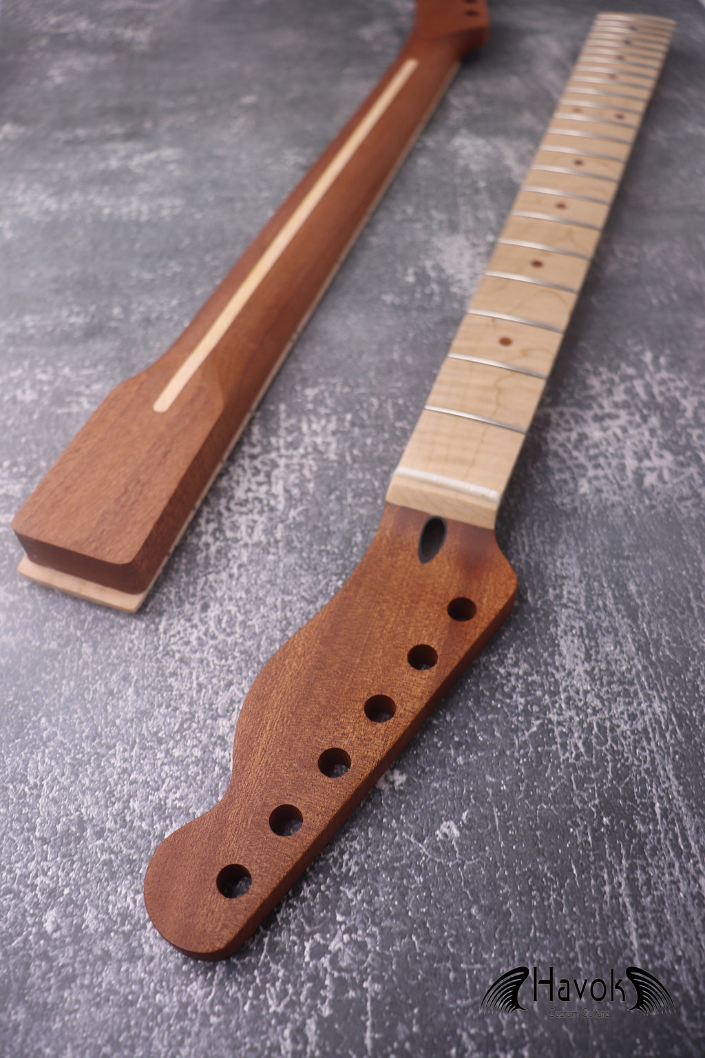 Mahogany T type Neck flame Maple Board