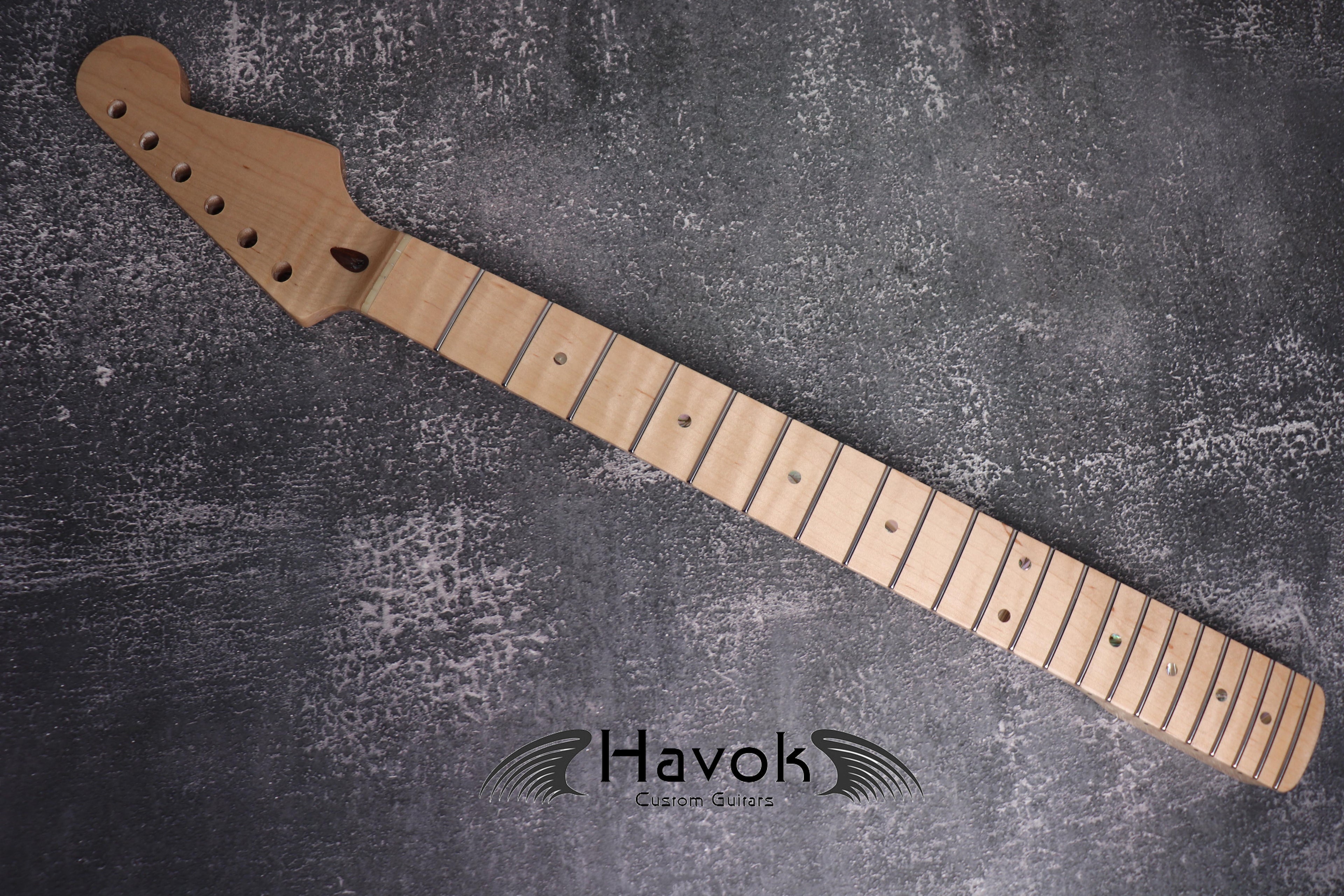 S type Flame Maple Gloss Neck