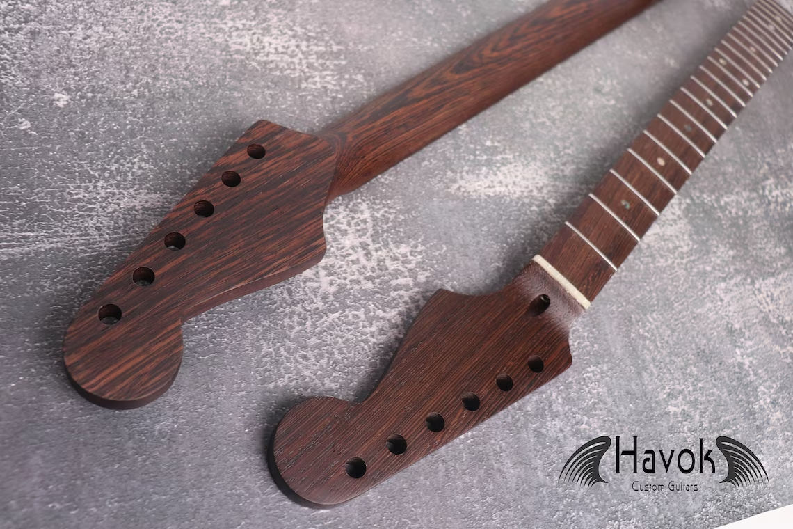 Strat Wenge Electric Guitar Neck