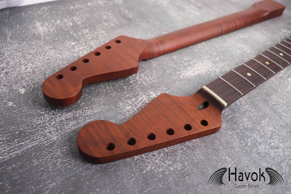 S type Dark Flame Roasted Maple Neck