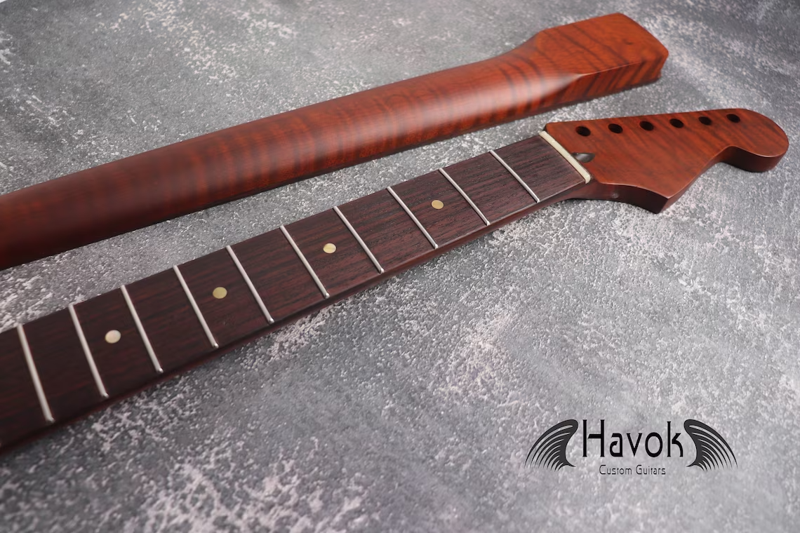 S type Dark Flame Roasted Maple Neck