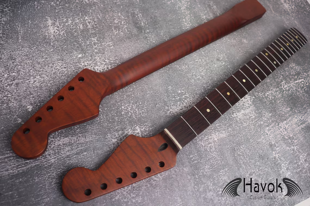 S type Dark Flame Roasted Maple Neck