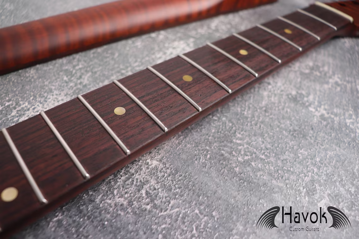 S type Dark Flame Roasted Maple Neck