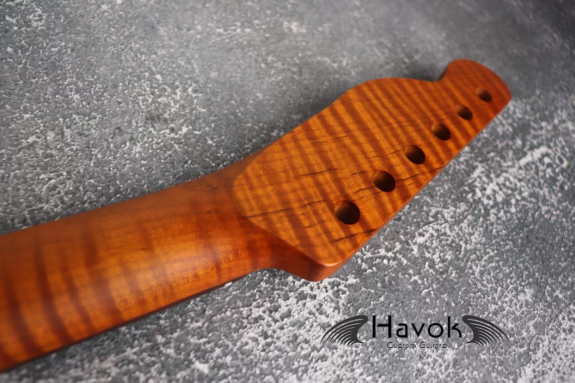 T type Roasted Flame Maple Neck