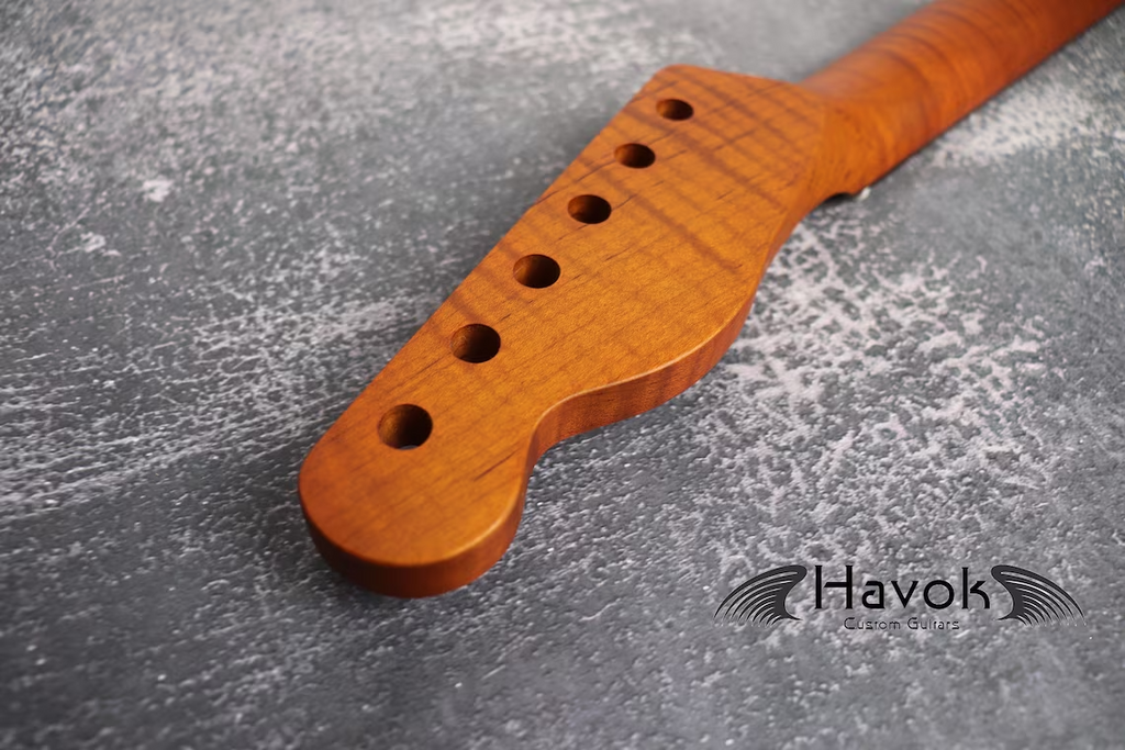 T type Roasted Flame Maple Neck