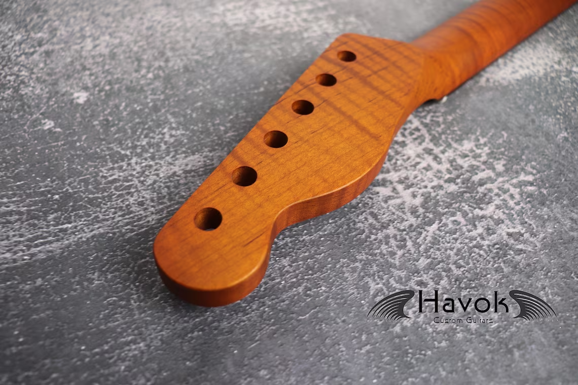 T type Roasted Flame Maple Neck