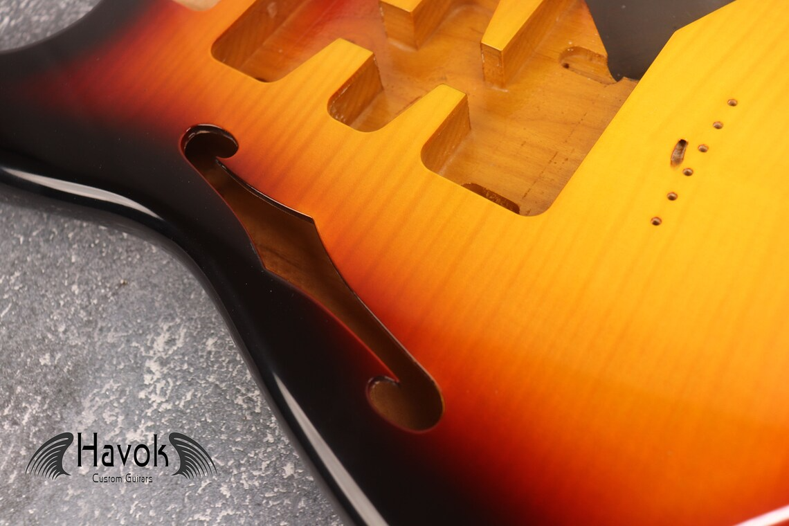 Custom S-Style Guitar Body