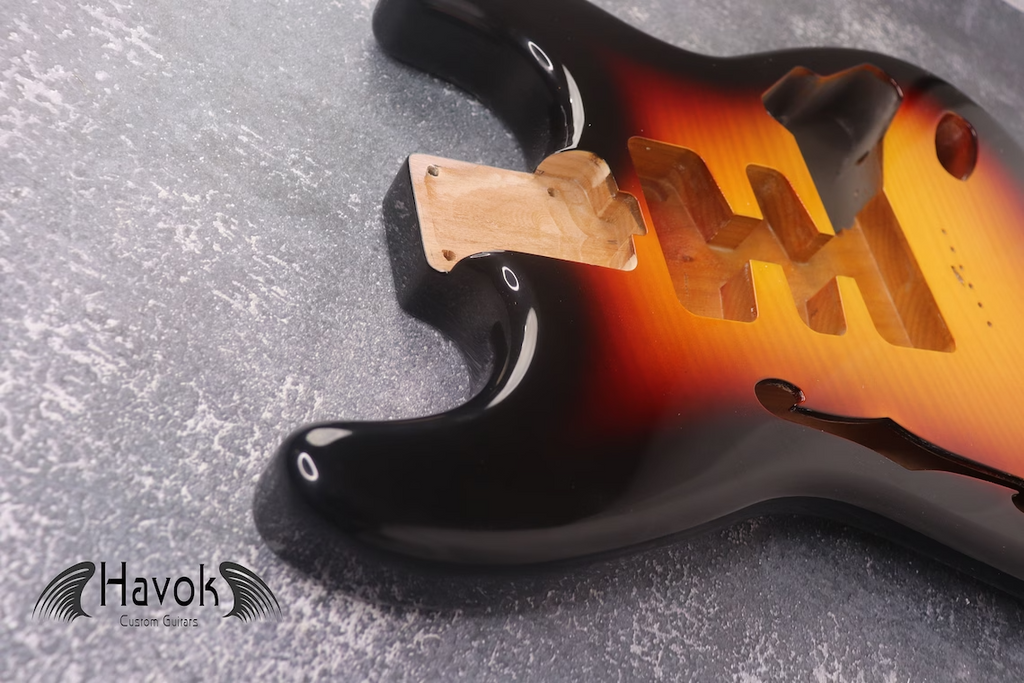 Custom S-Style Guitar Body