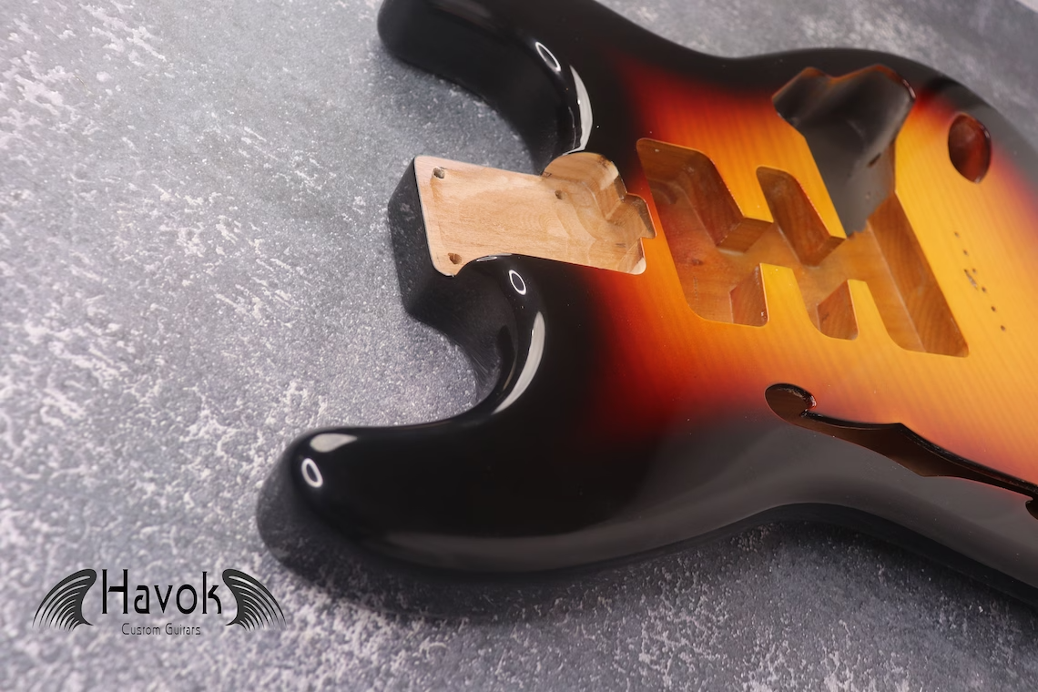 Custom S-Style Guitar Body