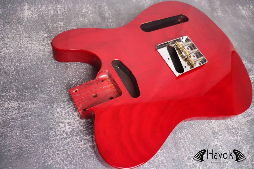 Ash Red, Custom T-Style Body