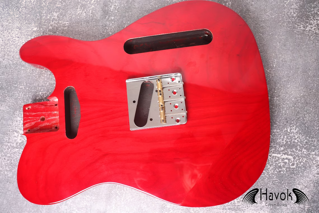 Ash Red, Custom T-Style Body