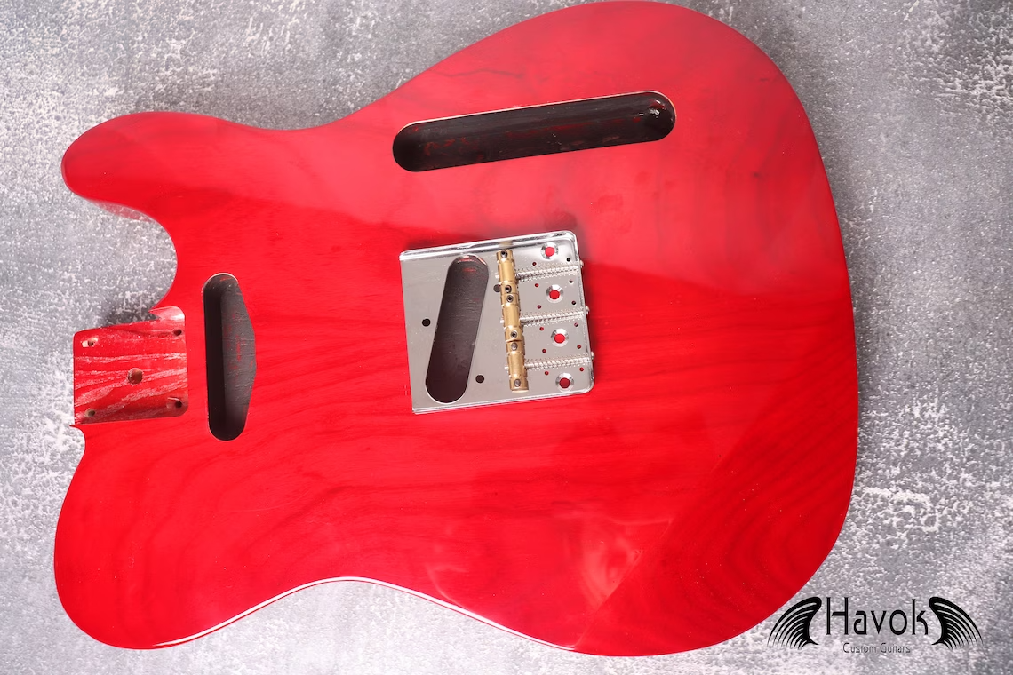 Ash Red, Custom T-Style Body