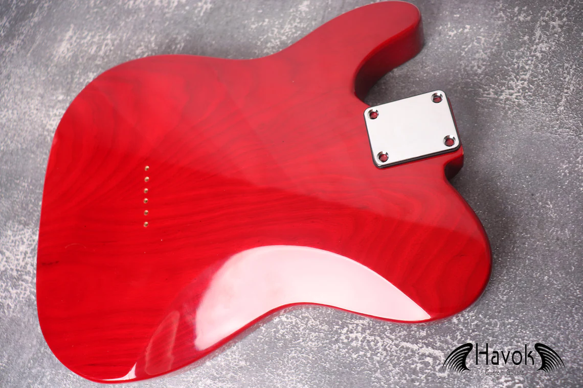 Ash Red, Custom T-Style Body