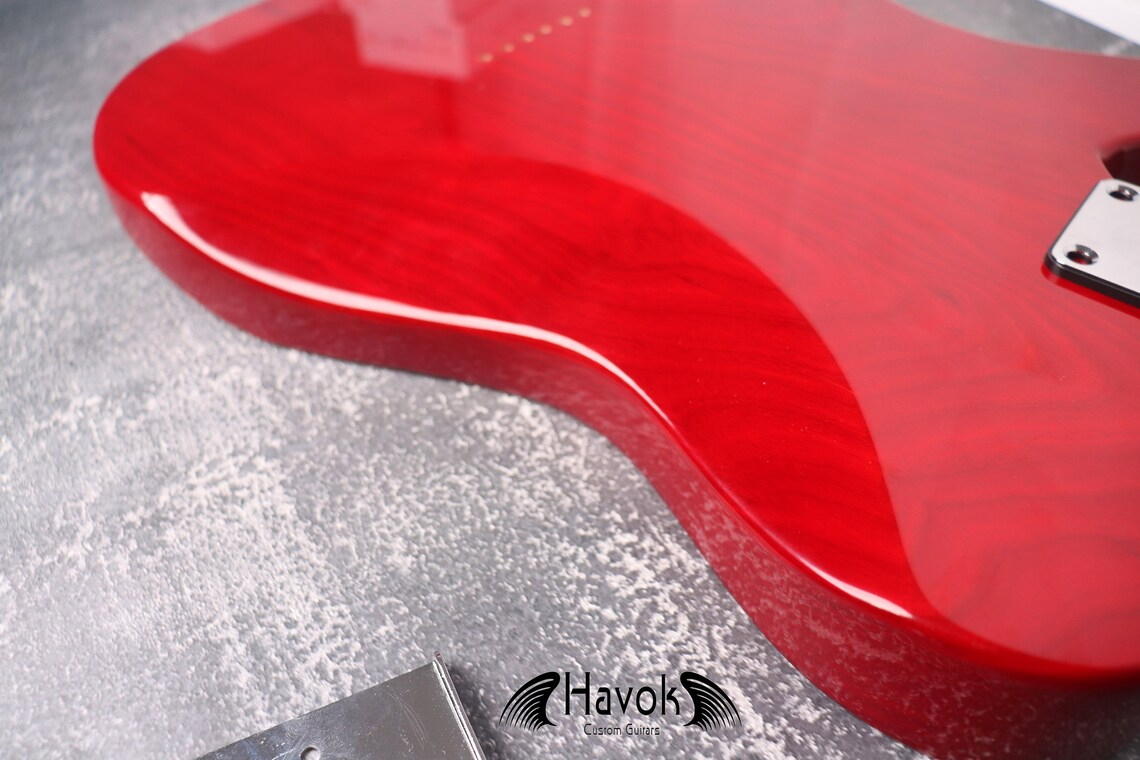 Ash Red, Custom T-Style Body