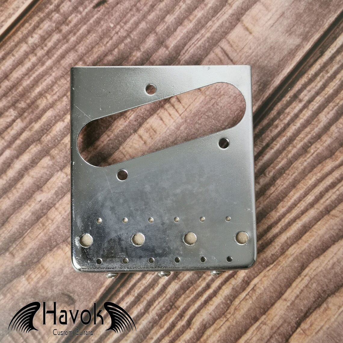 Havok 3-Saddle T Type Silver Bridge Brass