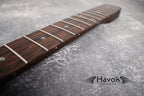 One Piece Wenge Neck Stainless Steel Jescar Frets