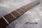 One Piece Wenge Neck Stainless Steel Jescar Frets