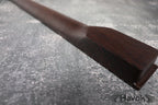 One Piece T type Wenge Neck Stainless Steel Frets, T-Style Neck, Medium Jumbo Jescar Frets, 22 Frets, Electric Guitar Neck