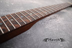 One Piece Wenge Neck Stainless Steel Jescar Frets