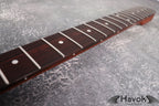 S Type Mahogany Satin Neck Stainless Steel Frets, S-Type ST Neck, Jescar Frets, 22 Frets, Electric Guitar Part, Vintage Neck Replacement