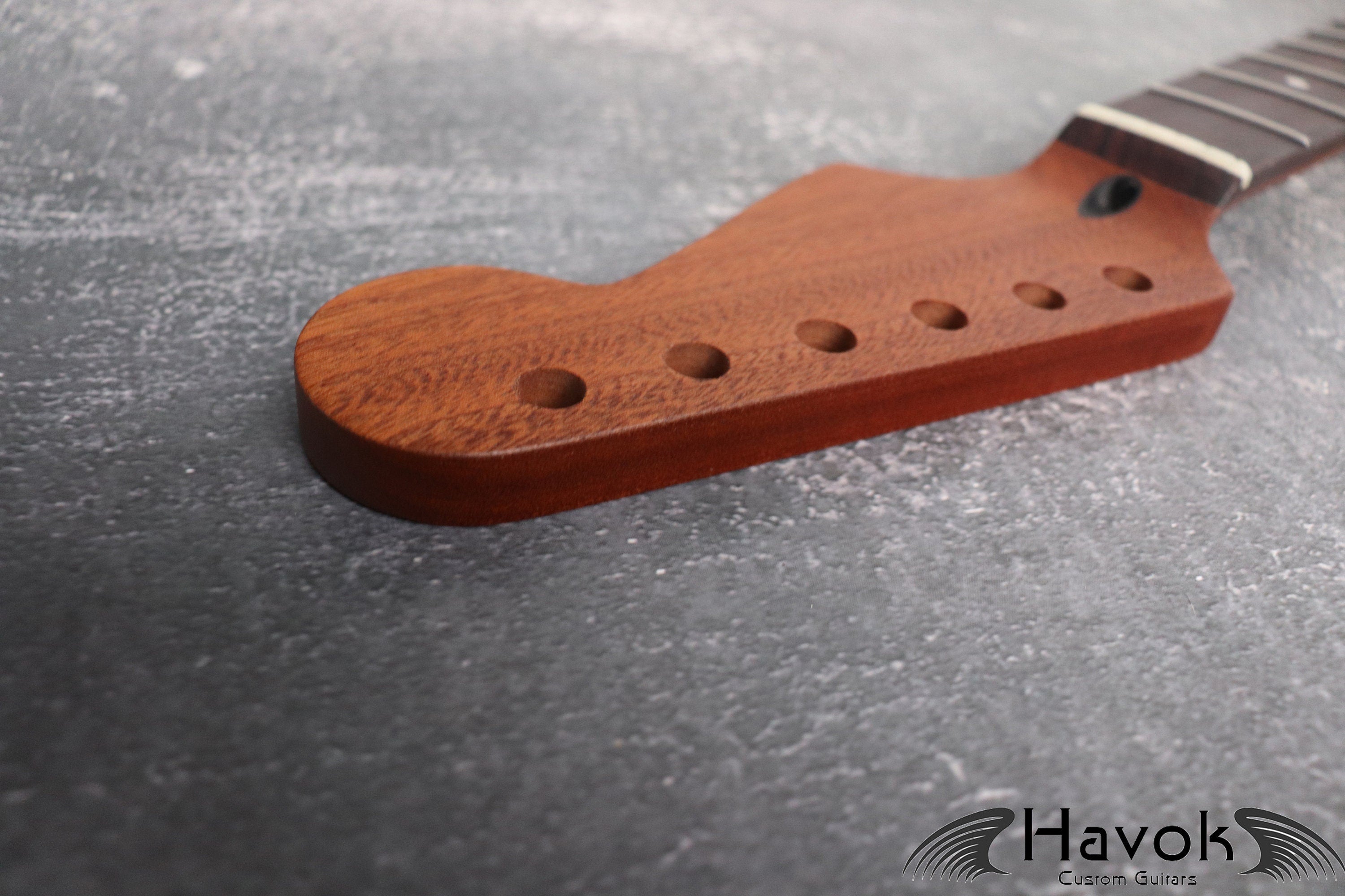 S Type Mahogany Satin Neck Stainless Steel Frets, S-Type ST Neck, Jescar Frets, 22 Frets, Electric Guitar Part, Vintage Neck Replacement