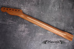 T Style Mahogany Satin Neck Stainless Steel Frets, T Type 22 Medium Jumbo Jescar Frets, Vintage Part Neck Replacement Part, Guitar Build Kit