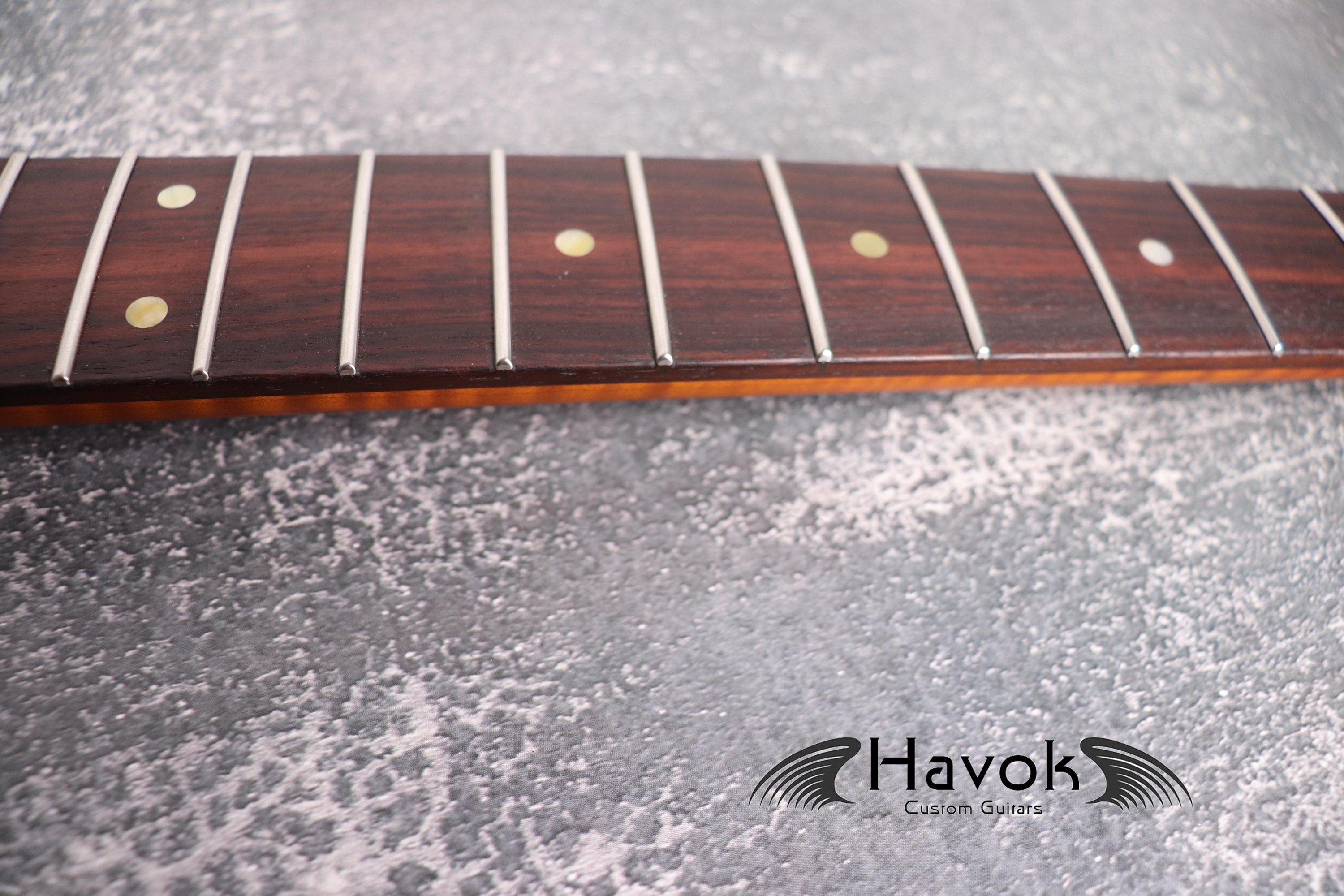 TL Flame Roasted Maple Satin Neck, T Type 22 Nickel Frets, Medium Jumbo Jescar, Guitar Building, T Style Custom Vintage Neck Special Edition