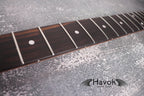 T Style Mahogany Satin Neck Stainless Steel Frets, T Type 22 Medium Jumbo Jescar Frets, Vintage Part Neck Replacement Part, Guitar Build Kit