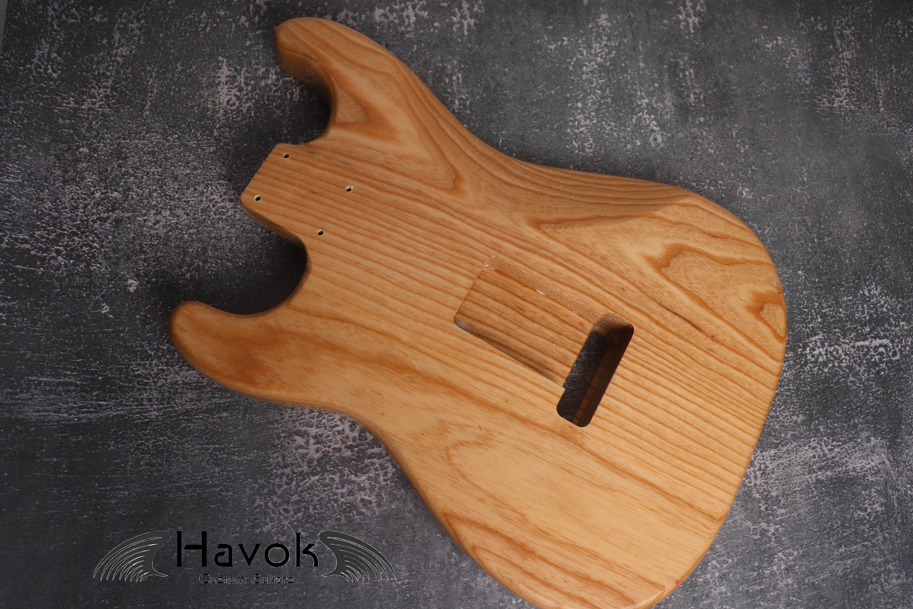 See-Through Northern Ash S-Type Guitar Body, Vintage Part Replacement Gadget, High End Custom ST S-Style Body, Guitar DIY Building Kit