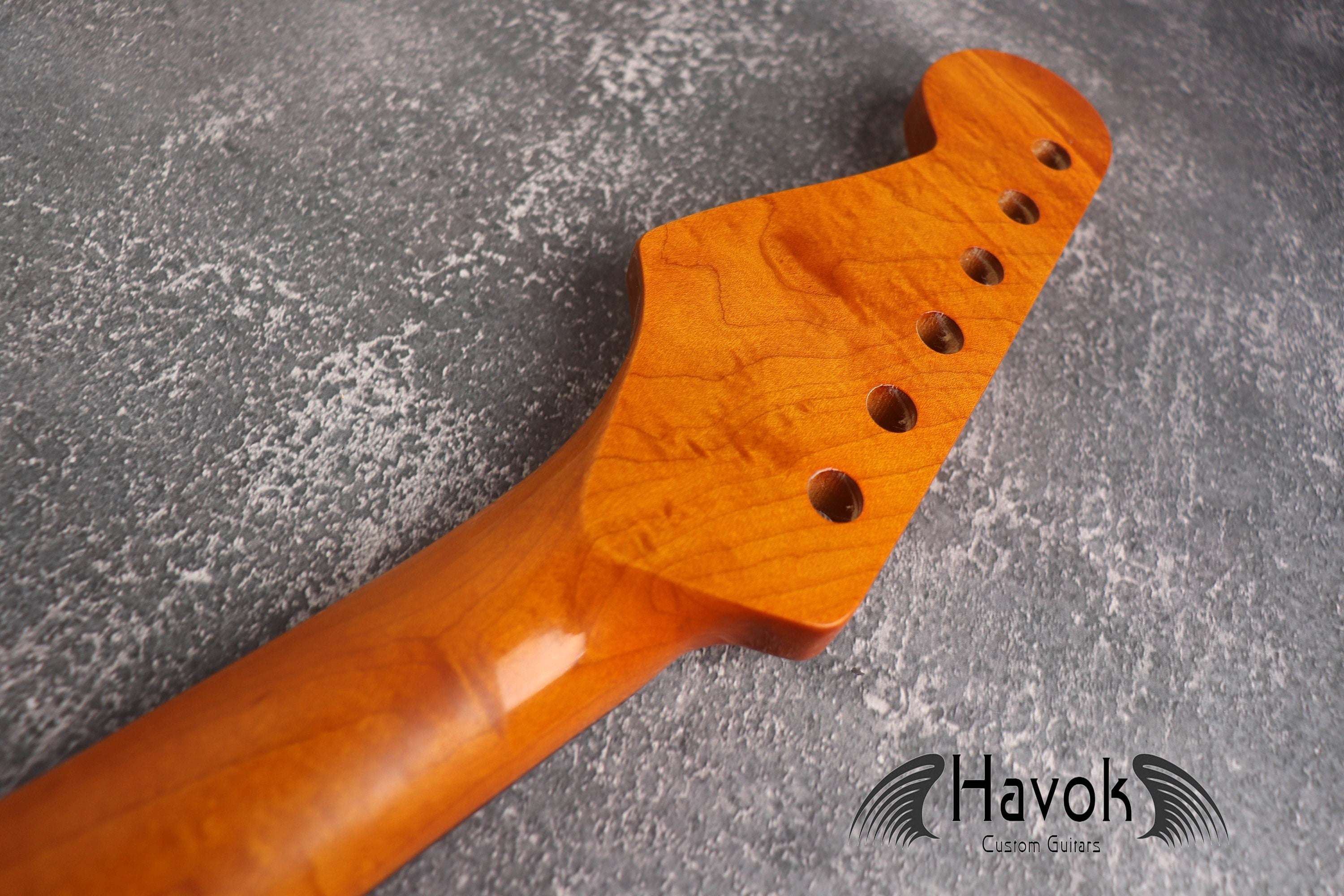 ST Roasted Maple Back Neck, S Style 22 Nickel Frets, Satin Finish for Back, Medium Jumbo Jescar Fret, S Type Custom Vintage Guitar Building
