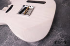 T-Style TL Body With ST Contours 3 Piece Ash White, Vintage TL Part, Guitar Replacement Gadget, Music Instrument Build Your Own