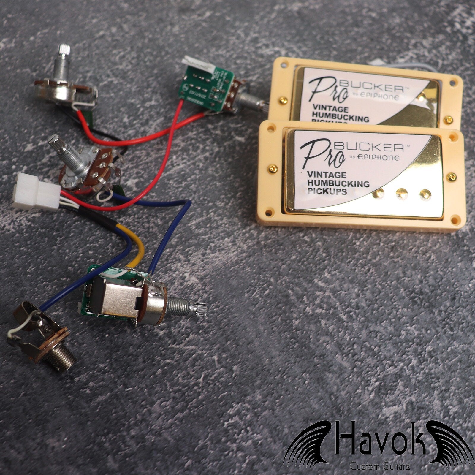 Pro Bucker Metal Cover Alnico 2 Paf Humbucker Pickups, LP Single Cut Guitars, High End Guitar Accessory and Replacement, Nickel Silver