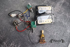 Alnico 2 PAF Humbucker Pickups, Nickel Silver, Guitar DIY