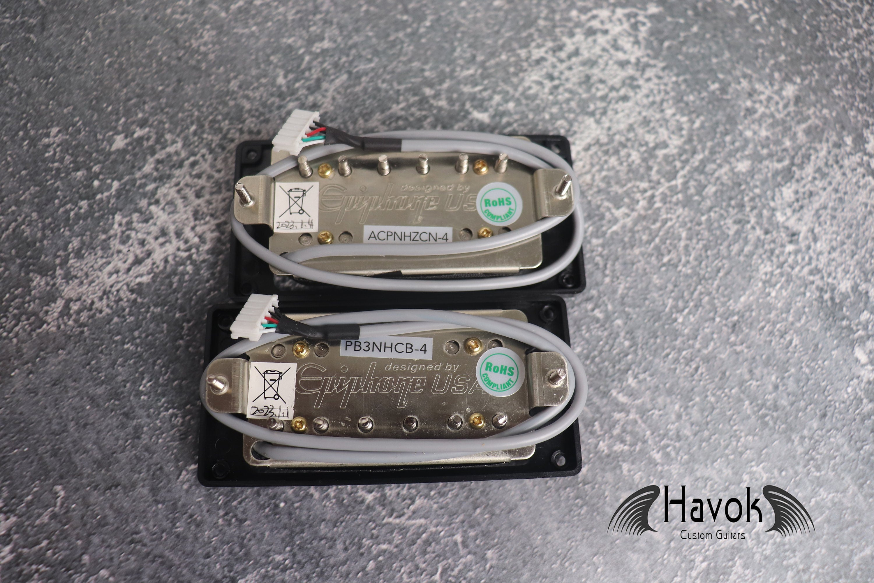 Pro Bucker Alnico 2 PAF Humbucker Pickups From LP Single Cut Guitars, High End Guitar Accessories and Replacement, Nickel Silver, Guitar DIY