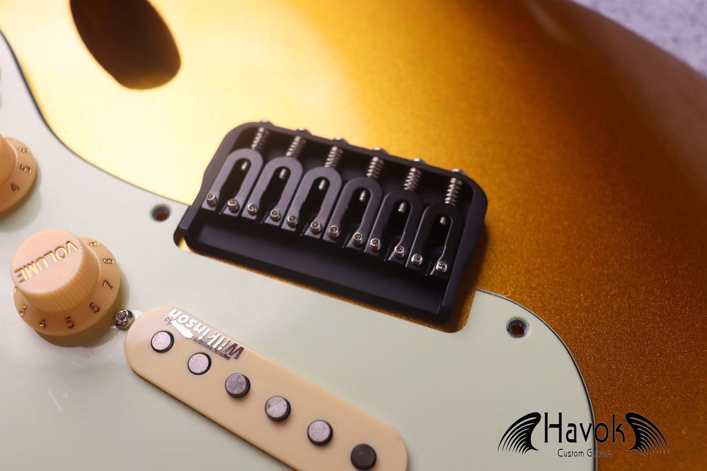 Low Profile Hard Tail Bridge Stainless Steel Plate And Saddles, 6 String Electric Guitar, Vintage Guitar Building Kit, Replacement Part