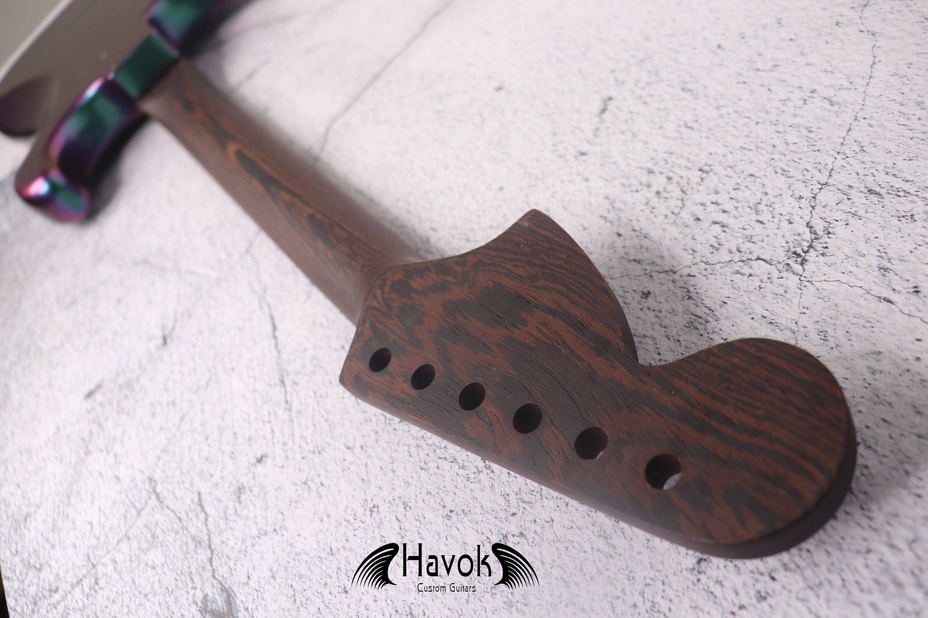 Guitar Kit Mahogany Body Wenge ST Neck Hardware, Chameleon Guitar, Hight Quality Electric Guitar Kit, Neck, Build Your Own DIY