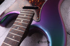 Guitar Kit Mahogany Body Wenge ST Neck Hardware, Chameleon Guitar, Hight Quality Electric Guitar Kit, Neck, Build Your Own DIY
