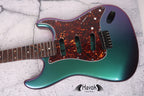 Guitar Kit Mahogany Body Wenge ST Neck Hardware, Chameleon Guitar, Hight Quality Electric Guitar Kit, Neck, Build Your Own DIY