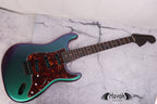 Guitar Kit Mahogany Body Wenge ST Neck Hardware, Chameleon Guitar, Hight Quality Electric Guitar Kit, Neck, Build Your Own DIY