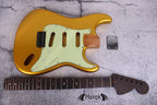 Gold Mahogany Guitar Kit, Wenge Neck, DIY Electric Guitar