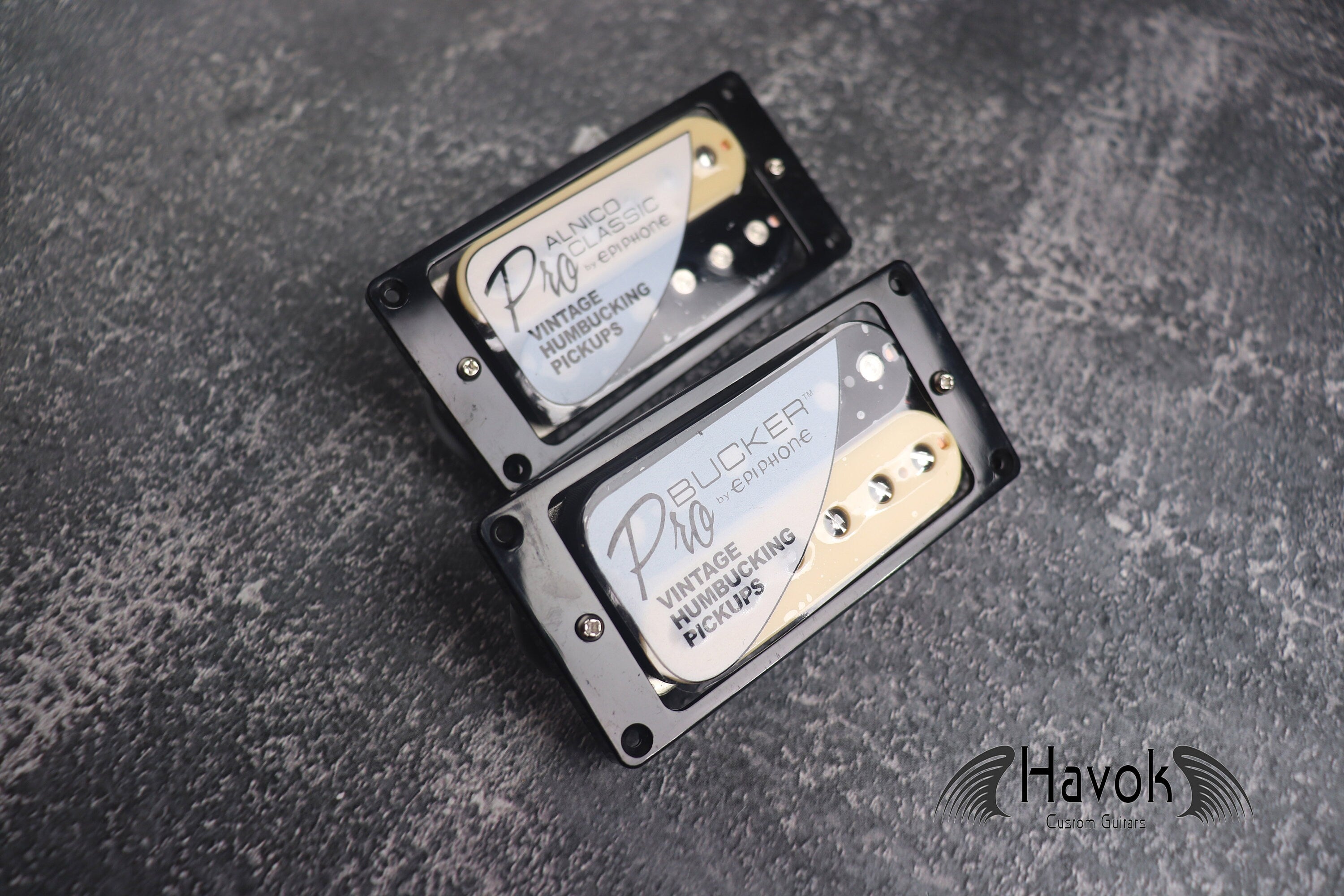 Pro Bucker Alnico 2 PAF Humbucker Pickups From LP Single Cut Guitars, High End Guitar Accessories and Replacement, Nickel Silver, Guitar DIY
